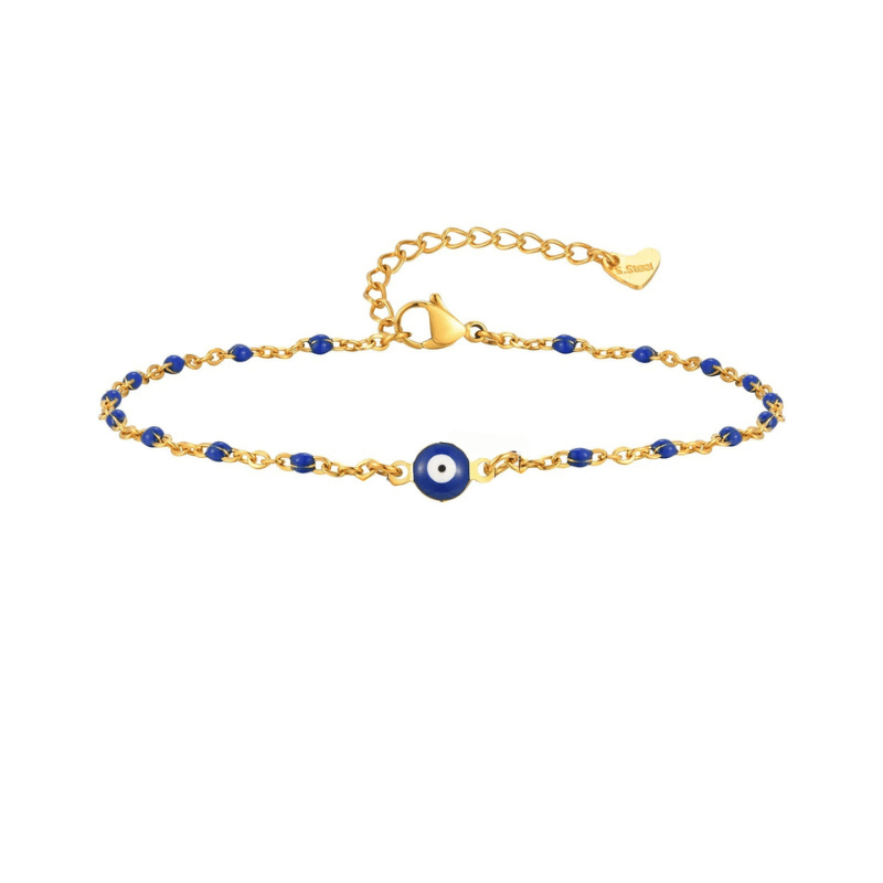 Bracelet de cheville mauvais oeil packshot | Sorcière Moderne