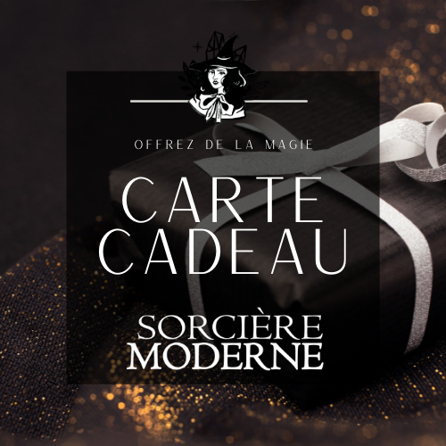 carte cadeau sorcière moderne