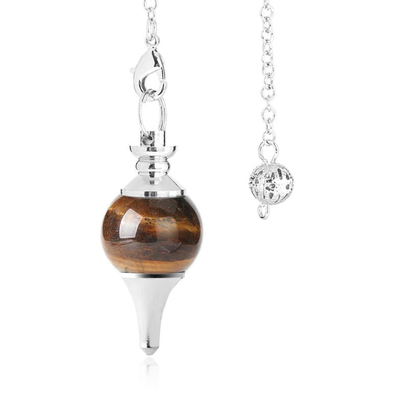 Pendule Divinatoire Séphoroton en Oeil de Tigre