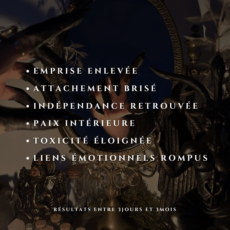 Rupture de lien bénéfices | Sorcière Moderne