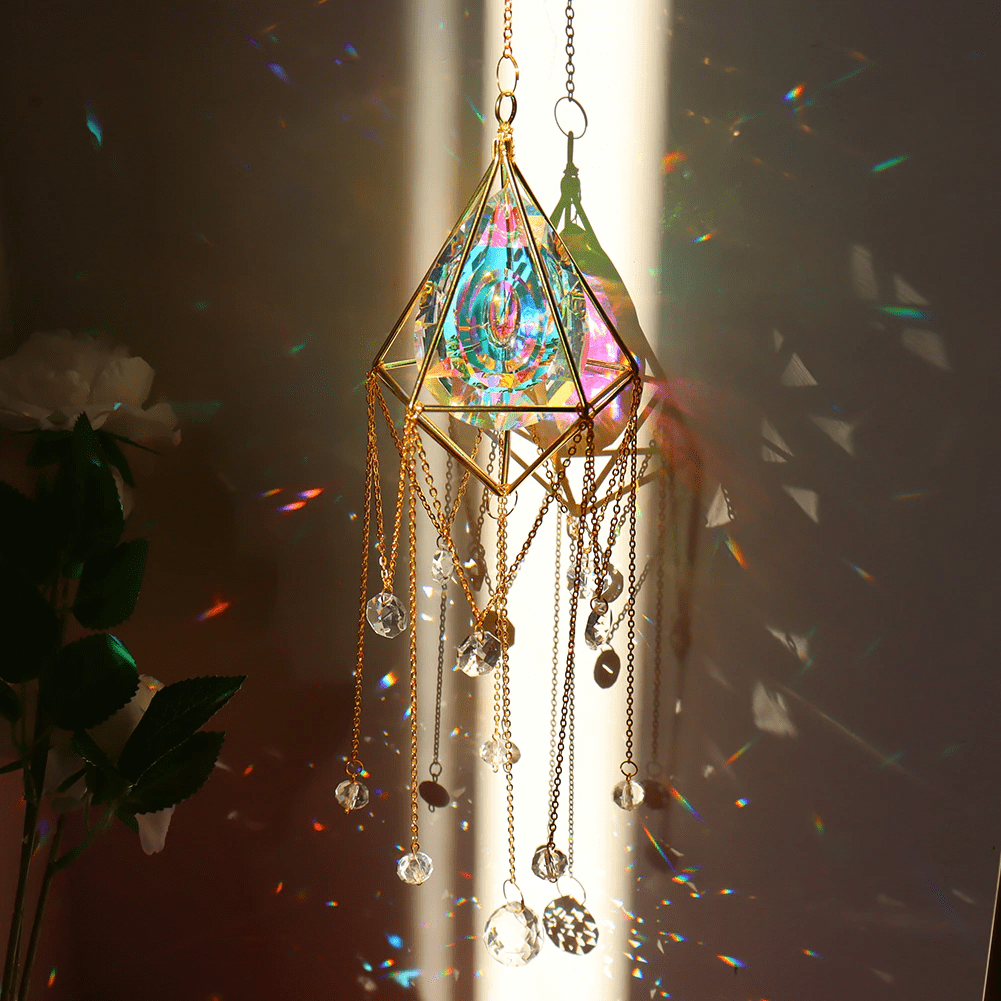 Attrape-soleil avec 8 cristaux